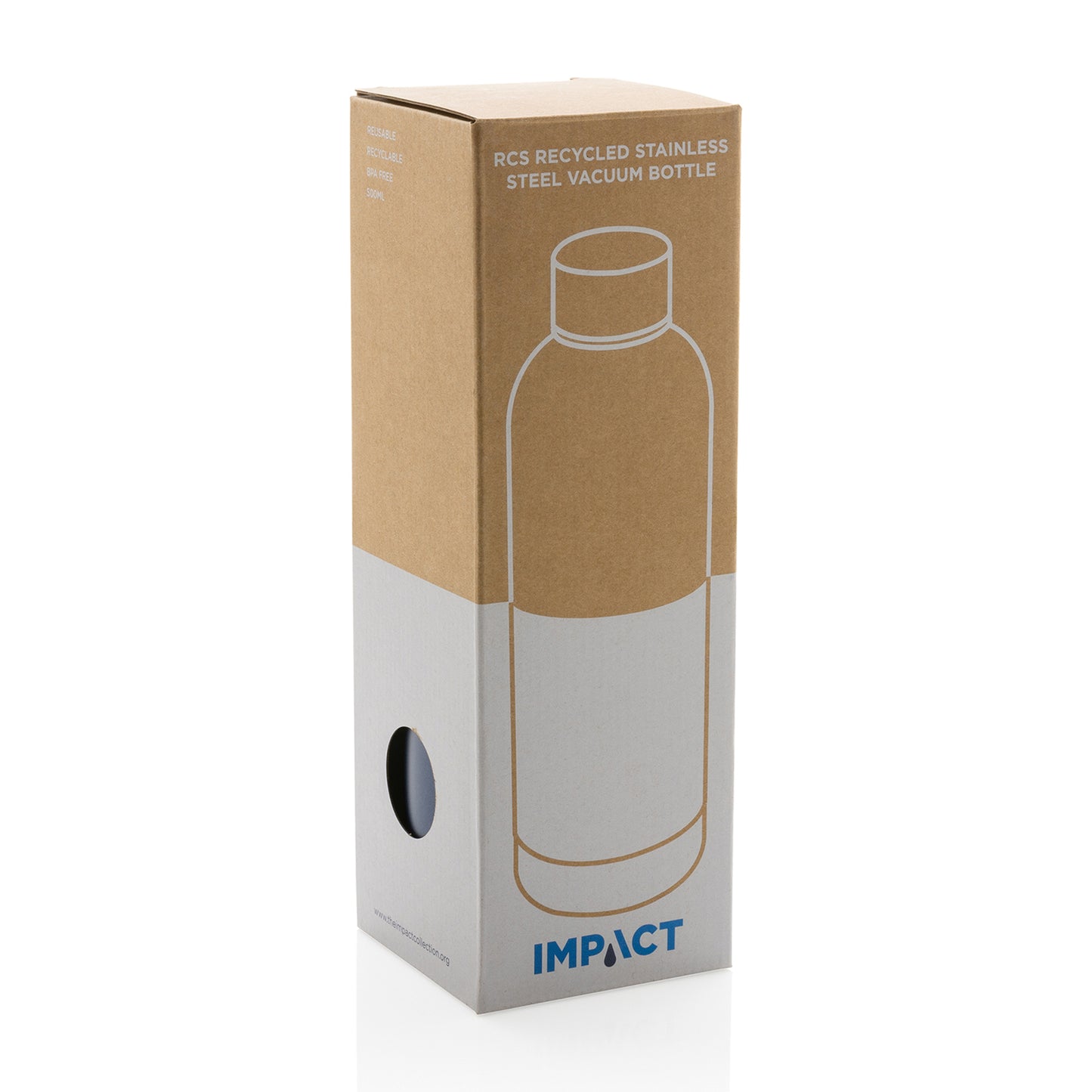Impact RCS Recycled Stainless Steel Vacuum Bottle