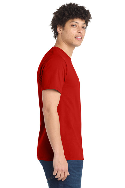 Fiery Red Port & Company Tall Essential Tee. PC61T
