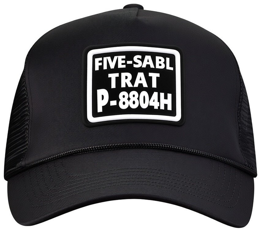 Five-Panel Trucker Cap - 8804H