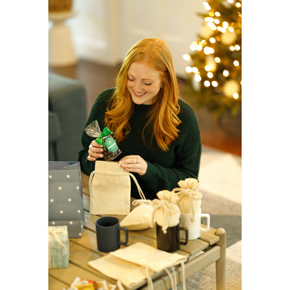 Matte Black Harbor Sweets Chocolate Covered Almonds Mug Stuffer