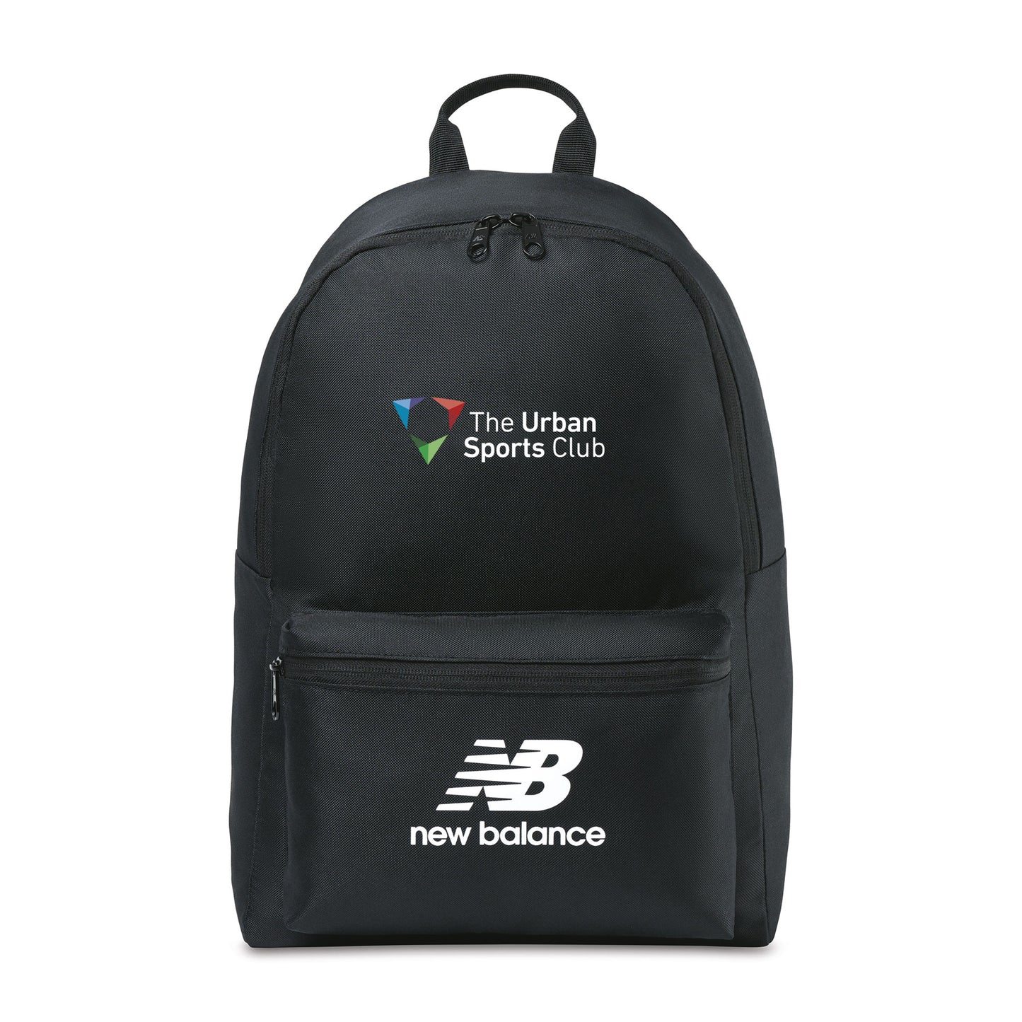 Black New Balance® Logo Round Backpack