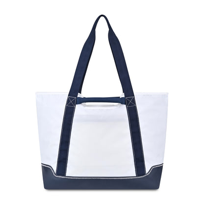 White Harborside Medium Boat Bag
