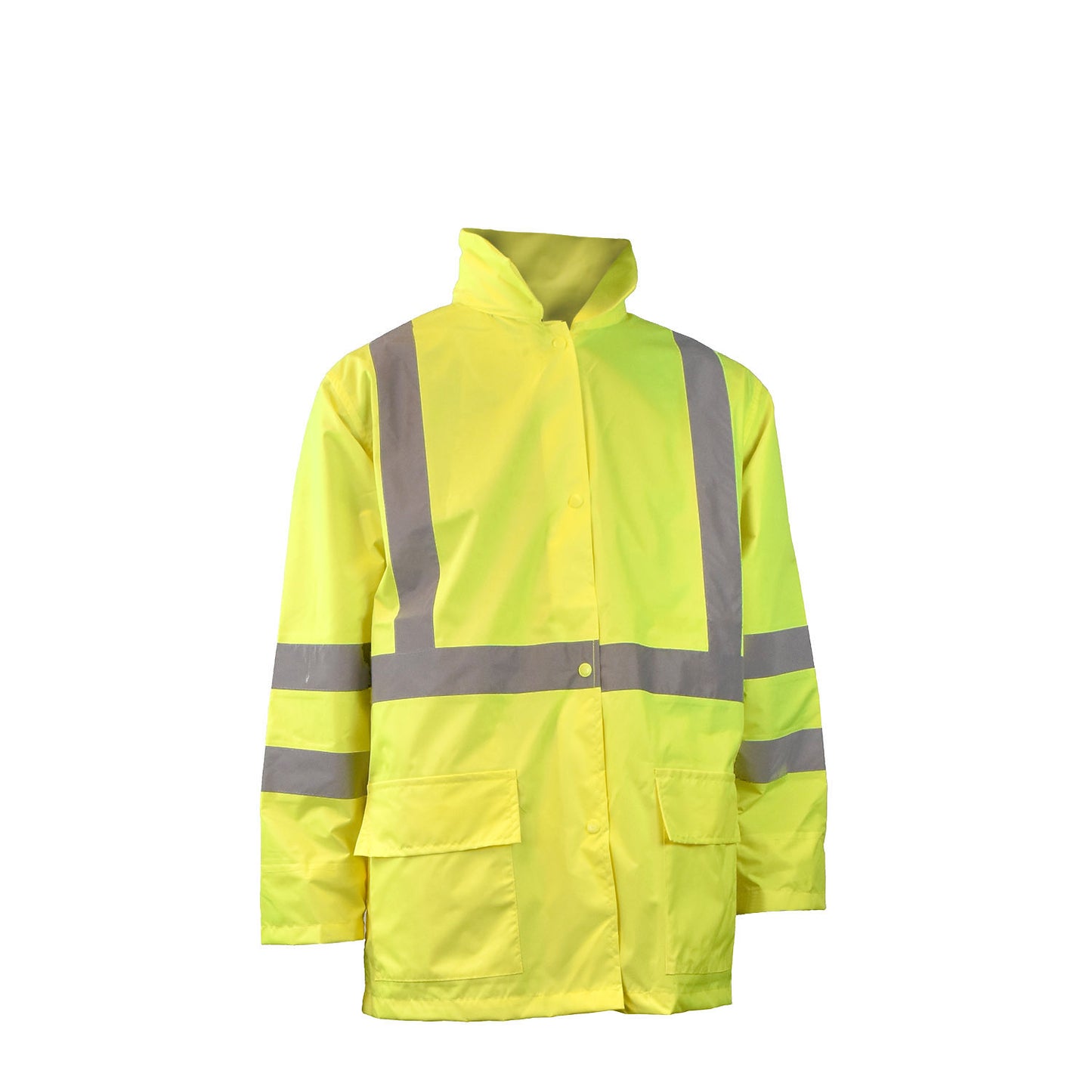 RW10-3S1Y Lightweight Rain Jacket - Hi-Vis Green - Size XL
