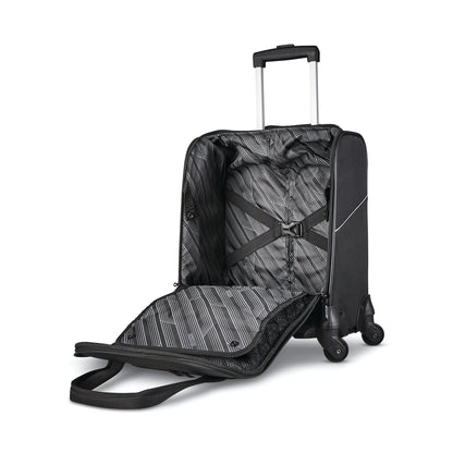 Black American Tourister® Zoom Turbo Spinner Underseat Carry-On