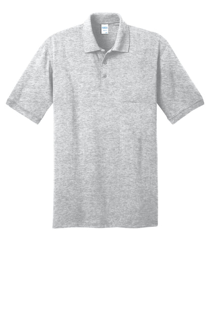 Front View of Ash Port & Company Tall Core Blend Jersey Knit Polo. KP55T