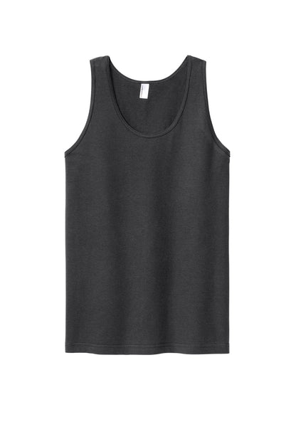 Front View of Asphalt American Apparel Fine Jersey Unisex Tank 2408
