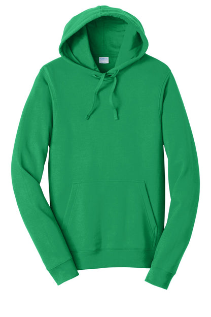 Front View of Athl Kelly Port & Company Fan Favorite Fleece Pullover Hooded Sweatshirt. PC850H