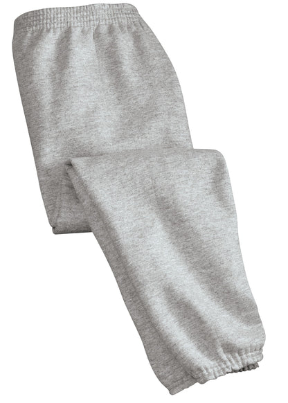 Front View of Athletic Hthr Port & Company - Essential Fleece Sweatpant with Pockets. PC90P