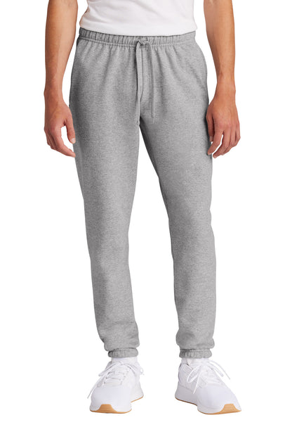 Front View of AthlHthr Port & Company Core Fleece Sweatpant PC78SP