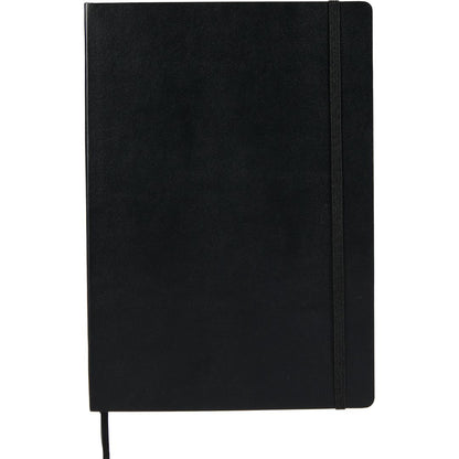 Front View of Black LEUCHTTURM1917 7" x 10" Soft Composition Notebook plain