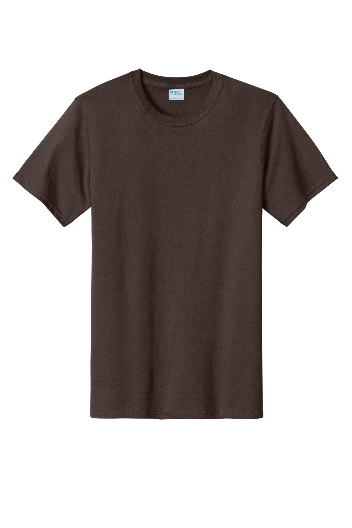 Front View of Brown Port & Company Tall Essential Tee. PC61T