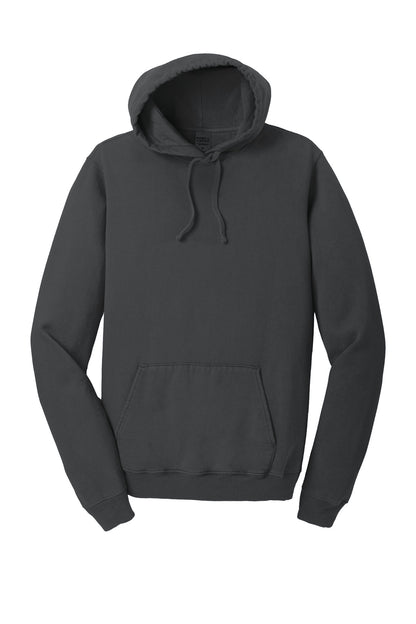 Front View of Coal Port & Company Beach Wash Garment-Dyed Pullover Hooded Sweatshirt. PC098H