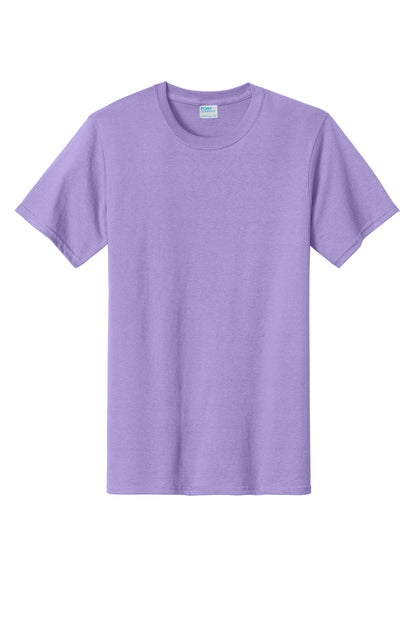 Front View of Lavender Port & Company Tall Essential Tee. PC61T
