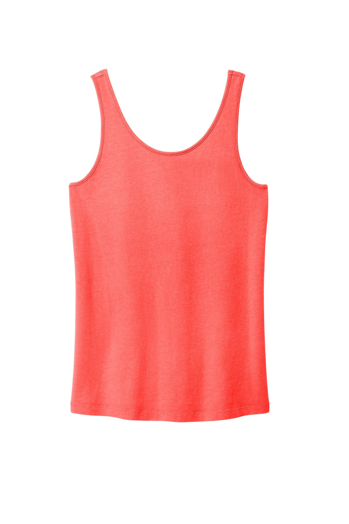 Front View of Poppy Port & Company Women's Beach Wash Garment-Dyed Tank LPC099TT