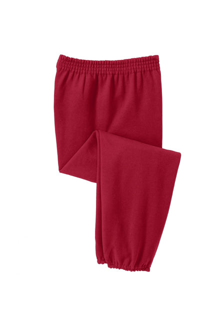 Front View of Red Port & Company - Youth Core Fleece Sweatpant. PC90YP