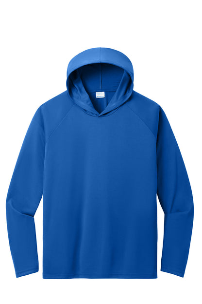 Front View of TrueRoyal Port & Company Performance Pullover Hooded Tee PC380H