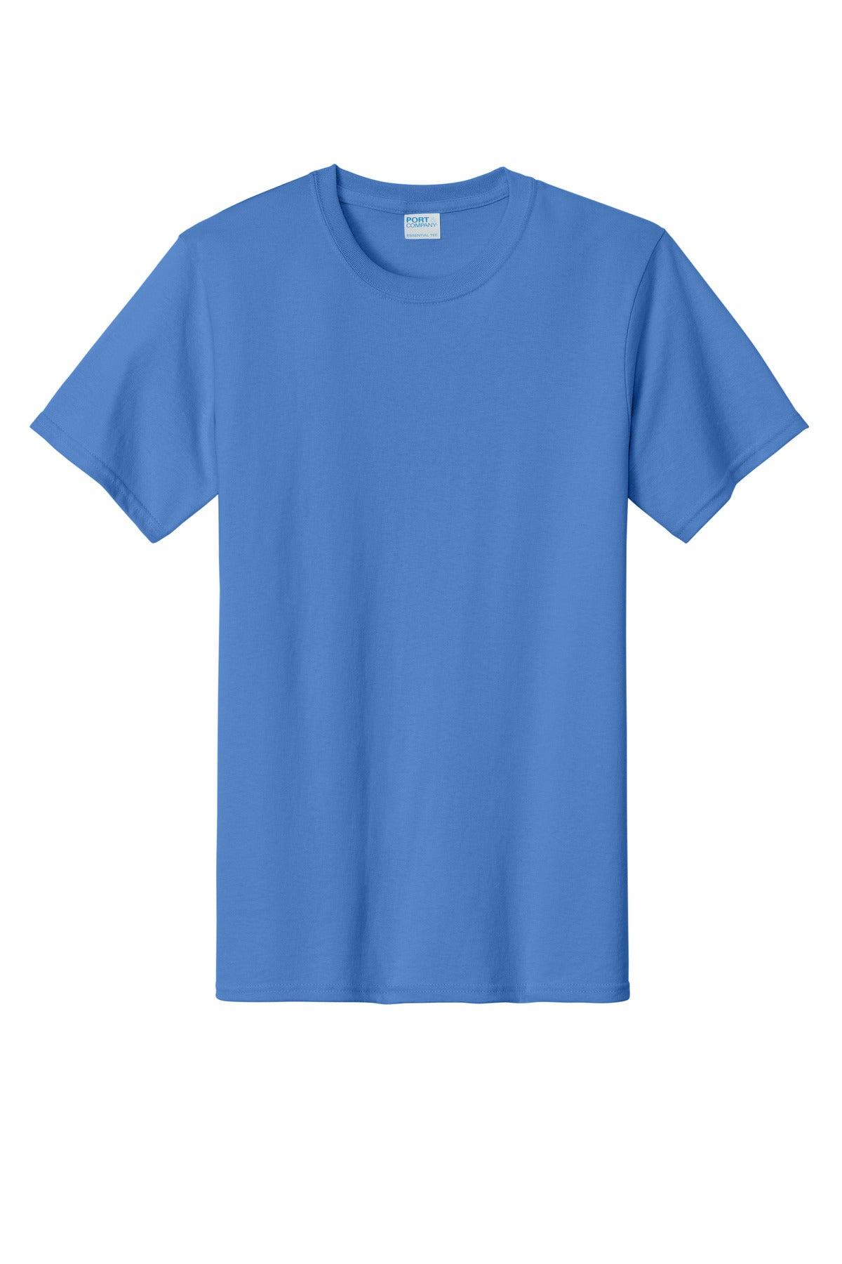 Front View of Ultramarine Port & Company Tall Essential Tee. PC61T