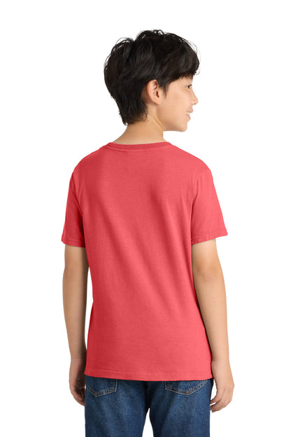 FruitPunch Port & Company Youth Beach Wash Garment-Dyed Tee. PC099Y