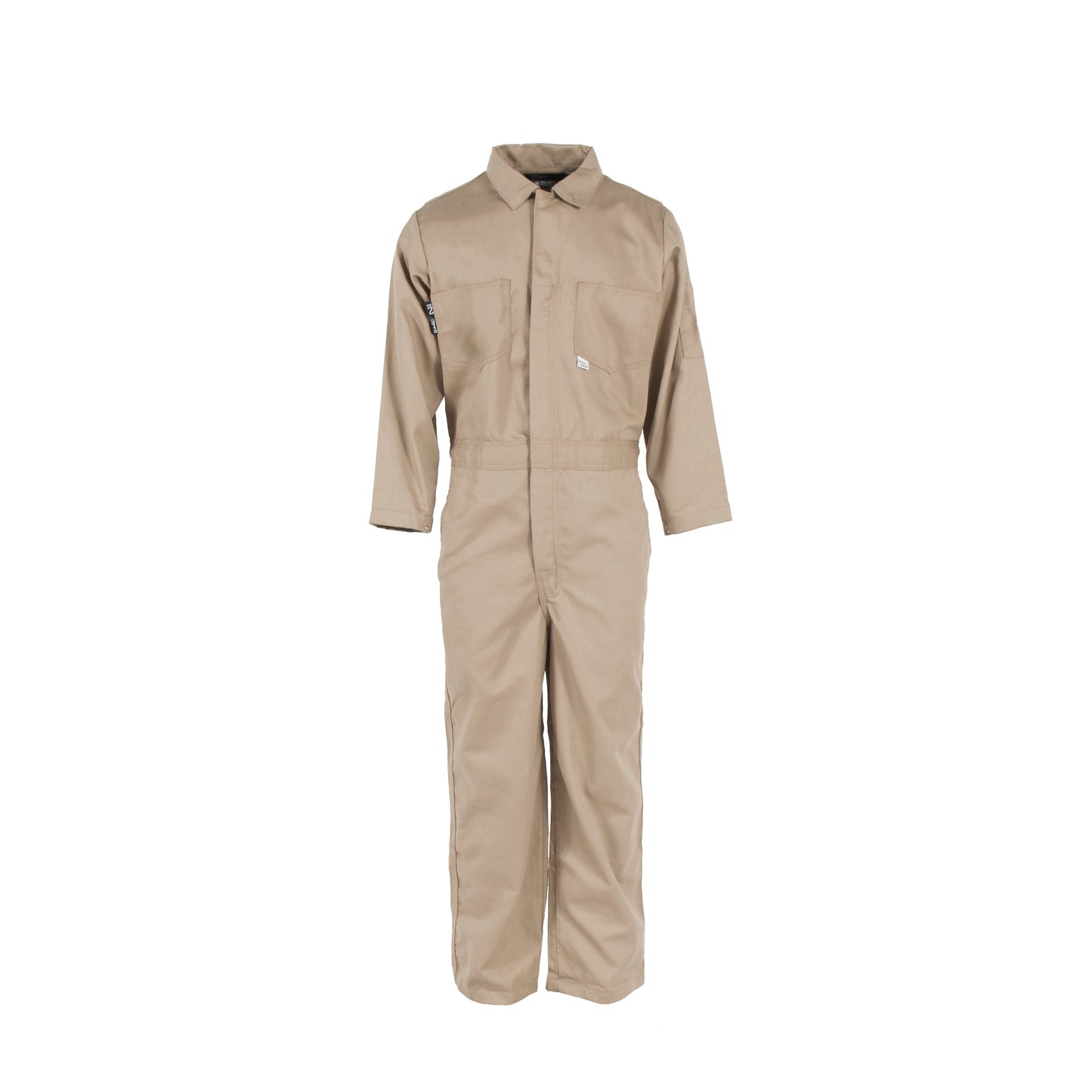 VI7CA 7 oz Indura® FR Coverall (CAT 2) - Khaki - Size XL