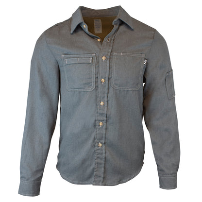 VDH5SH DH Air™ 5.5 oz Breathable Vented Back FR Shirt (CAT 2) - Cobalt - 2X