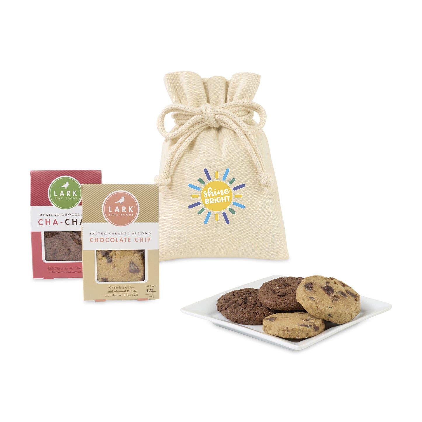 Natural Lark Cookies Welcoming Sweet Treat Gift Bag