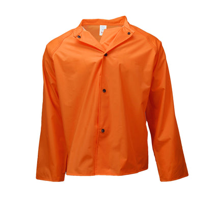 77SJ Sani Light Jacket with Snaps - Orange - Size 4X