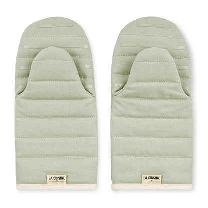 La Cuisine Oven Mitt Set of Two with AWARE™