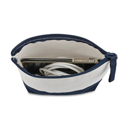 Canvas Zippered Pouch