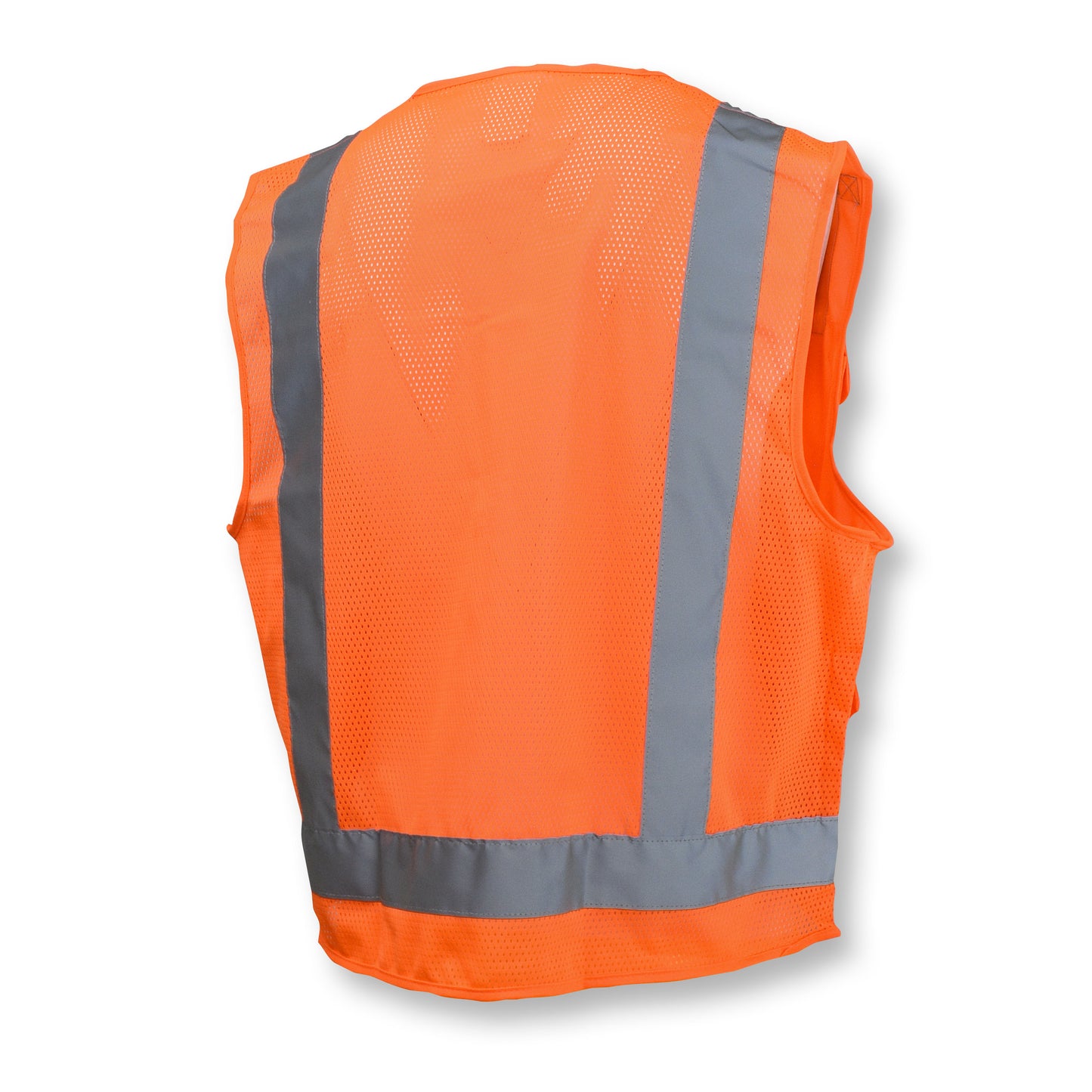 SV7 Surveyor Type R Class 2 Solid/Mesh Safety Vest - Green - Size 2X