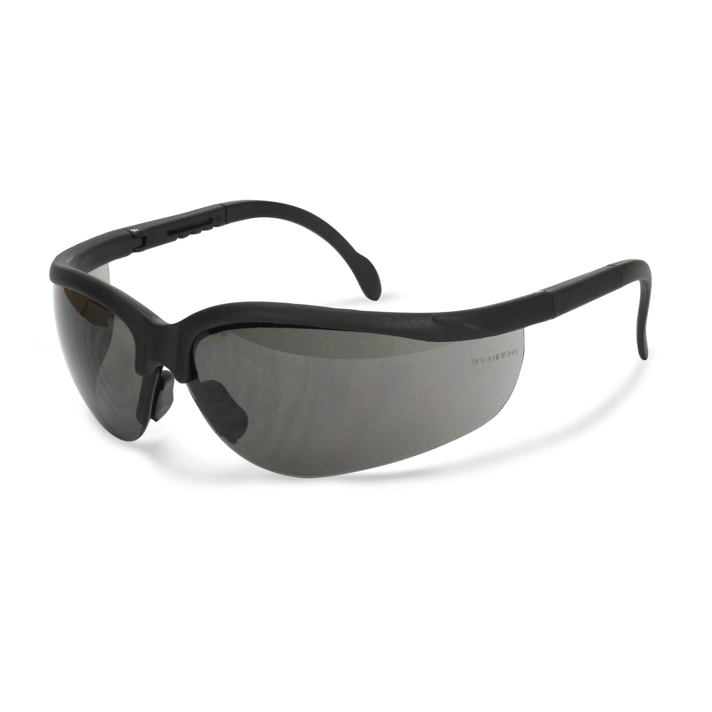 Journey® Safety Eyewear - Black Frame - Smoke Anti-Fog Lens