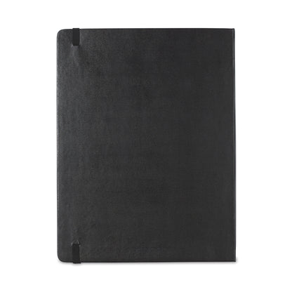 Black Moleskine® Hard Cover X-Large Double Layout Notebook