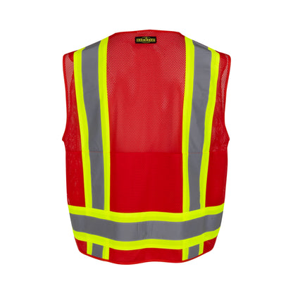 SV6P-1 Type O Class 1 Mesh Surveyor Vest - Blue - Size 2X