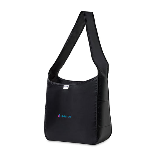 Black RuMe® Recycled Crossbody Tote