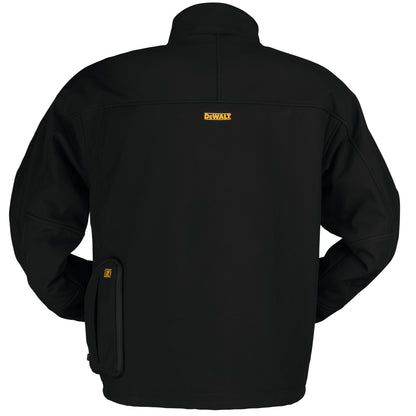 DCHJ060AB Men's Heated Soft Shell Jacket without Battery - Black - Size 2X