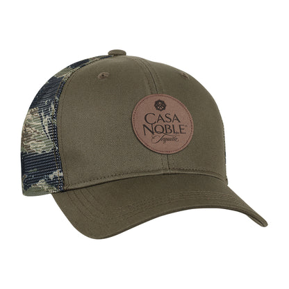 Dark Olive/Tiger Print Ahead Tiger Trucker