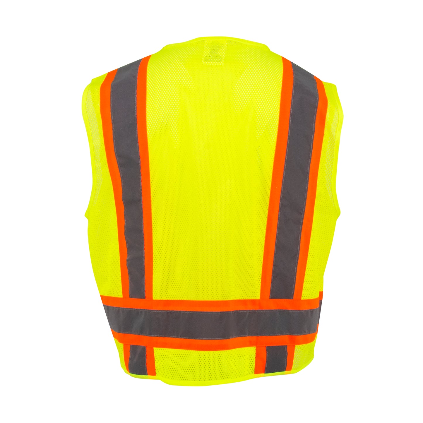 SV6 Two Tone Surveyor Type R Class 2 Mesh Safety Vest - Green - Size 2X