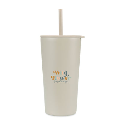 Aviana™ Rowan Recycled Straw Tumbler - 17 Oz.