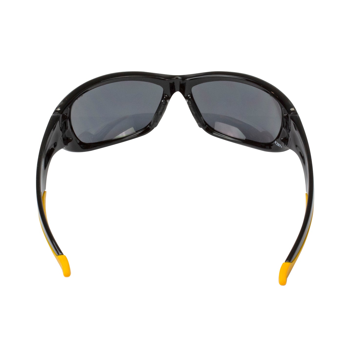 DPG94 Dominator™ Protective Eyewear - Black/Yellow Frame - Clear Lens