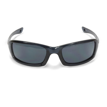 M6A Premium Safety Eyewear - Crystal Brown Frame - Silver Mirror Lens