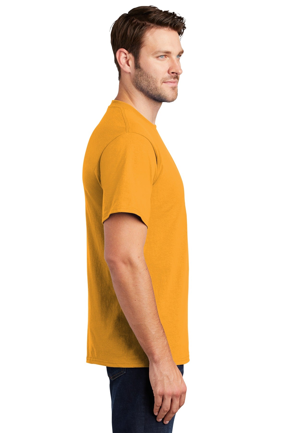 Gold Port & Company Tall Essential Tee. PC61T