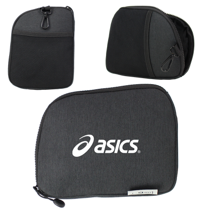 Dark Grey Golf Accessory Recycled RPET Valuables Pouch