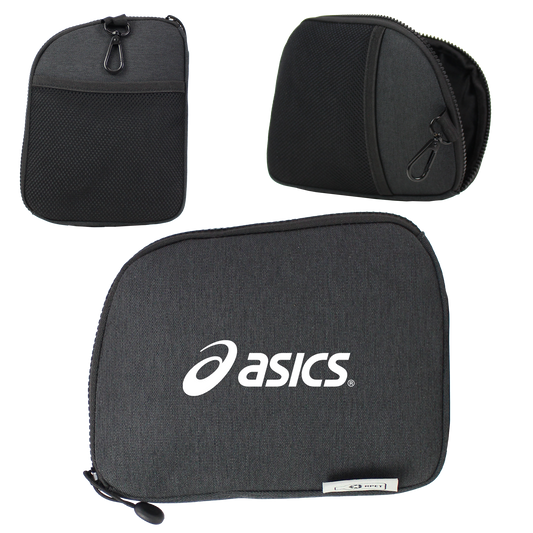 Dark Grey Golf Accessory Recycled RPET Valuables Pouch