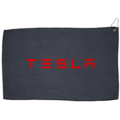 16" X 26" RPET Waffle Golf Towel with Hook & Grommet