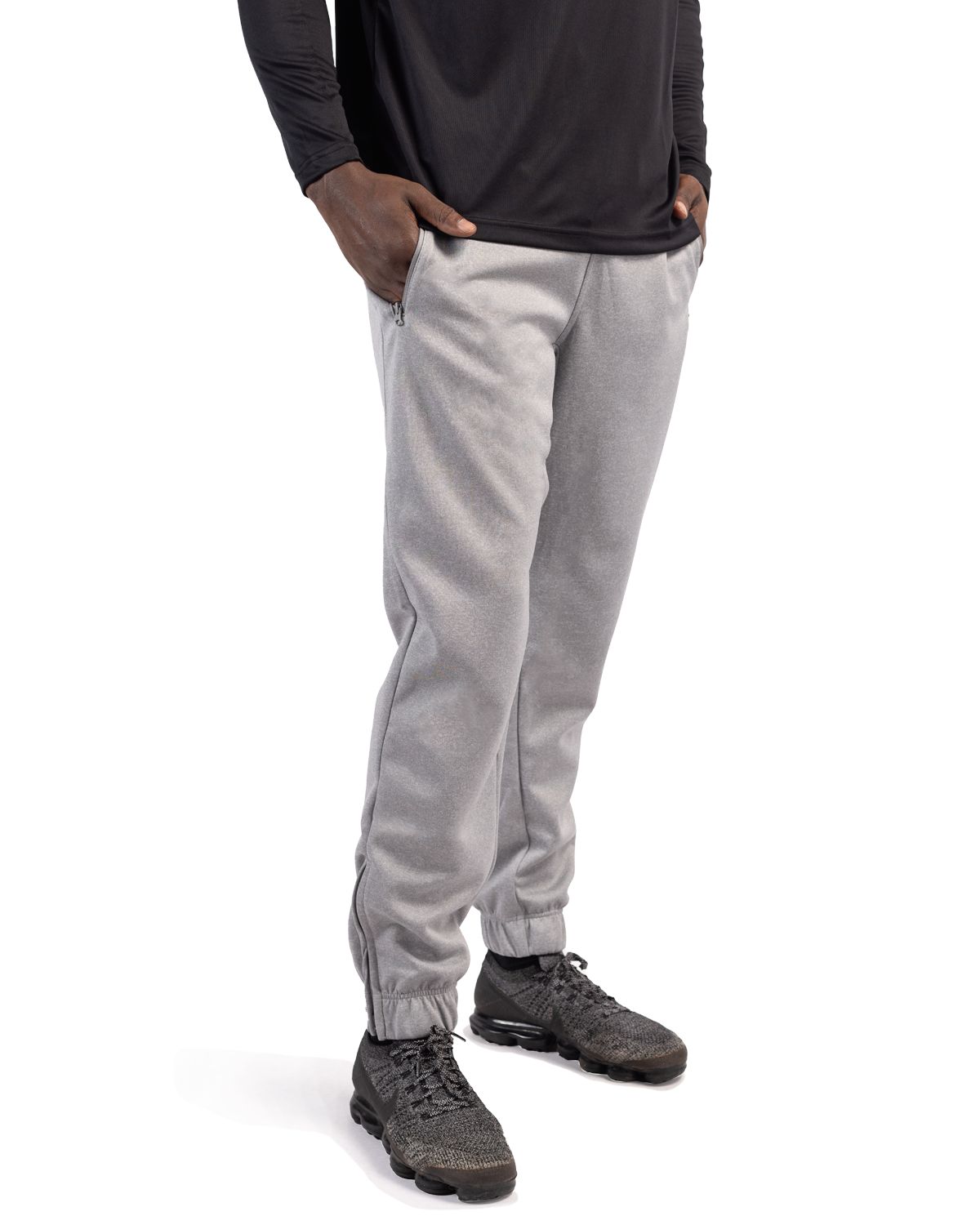 Grey Melange Clique Lift Eco Performance Unisex Jogger Sweatpant  - XS