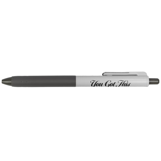 Recycled 2-Tones Pen with Long Soft Grip