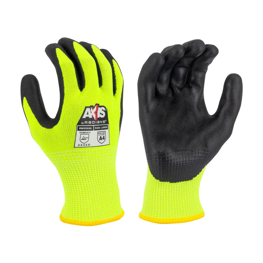 RWG564 AXIS™ Cut Protection Level A4 High Visibility Work Glove - Size 2X