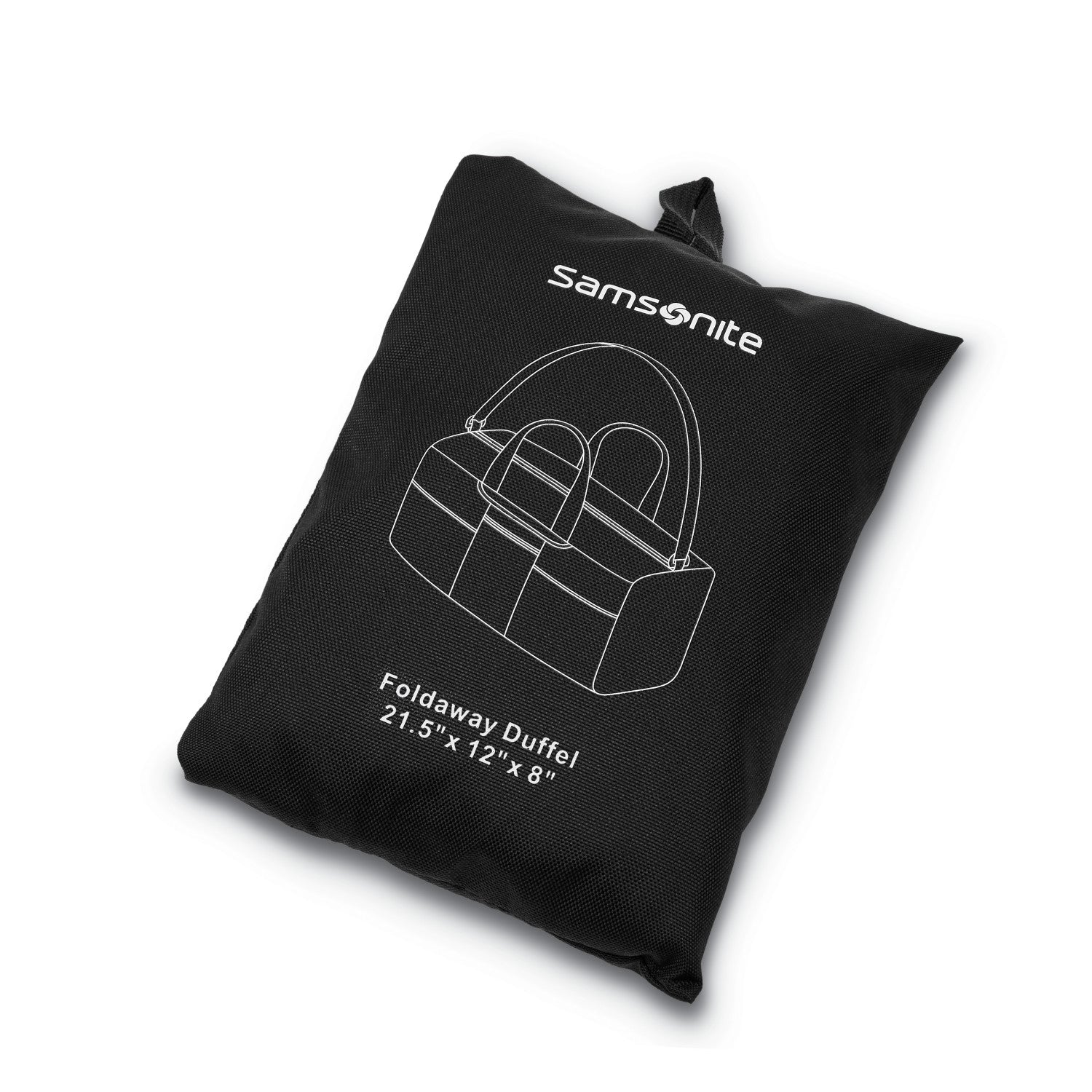 Black Samsonite Foldaway Duffel