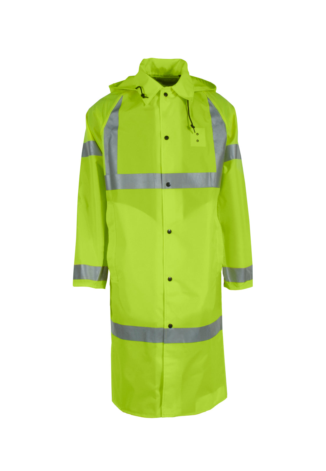 485CH Lightweight High Visibility Coat - Hi-Vis Lime - Size 4X