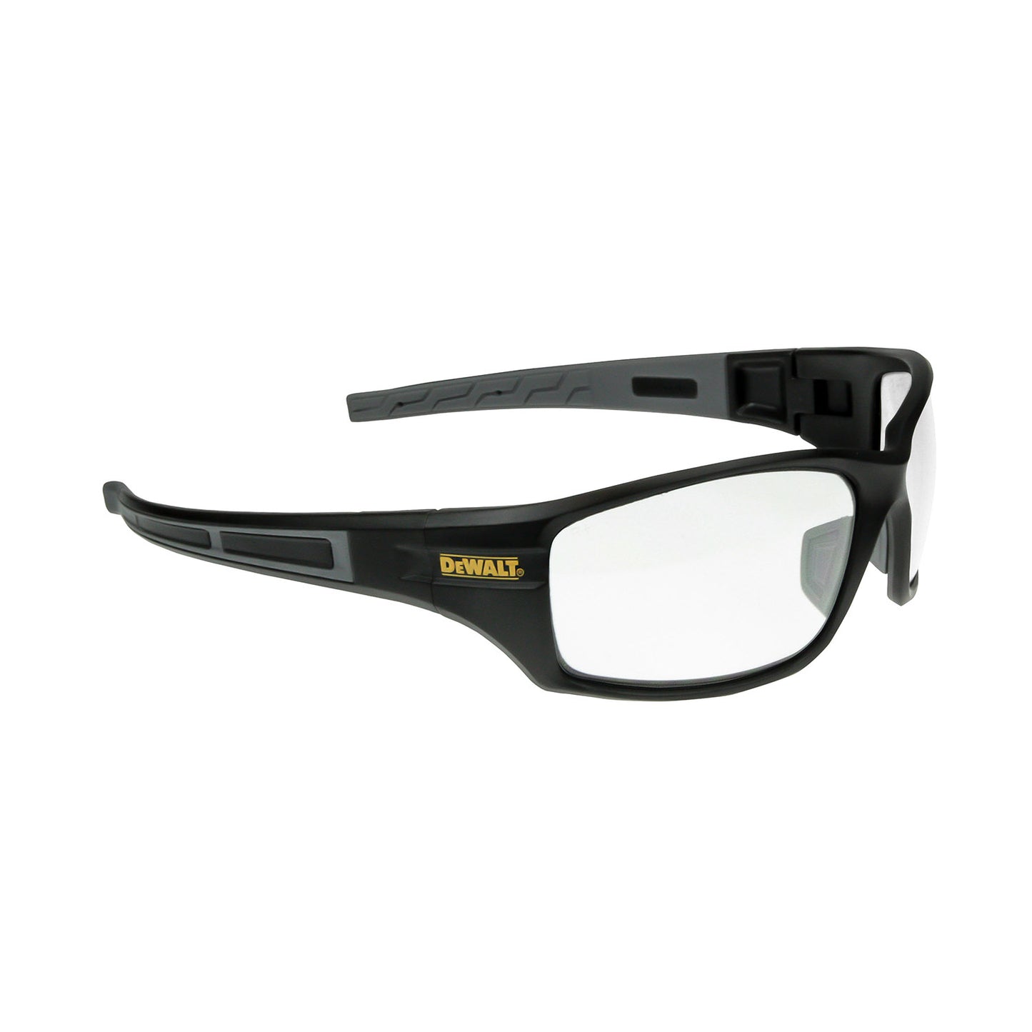 DPG101 Auger® Protective Eyewear - Black Frame - Clear Lens