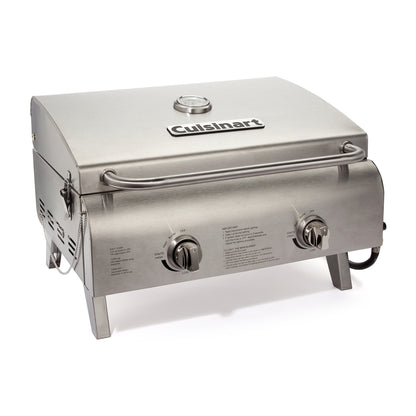 Stainless Steel Cuisinart® Outdoors Chef's Style Stainless Tabletop Grill